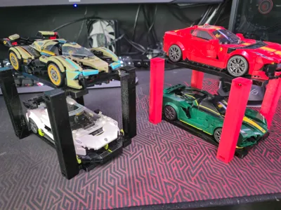 Speed champion car Brigde/Stand/Display