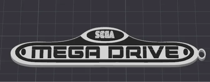 MegaDrive keychain