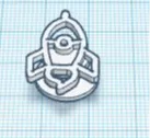 Rocket Croc Charm