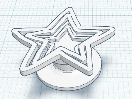 Star croc charm