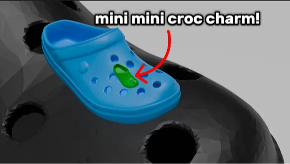 mini croc charm for mini croc charm!