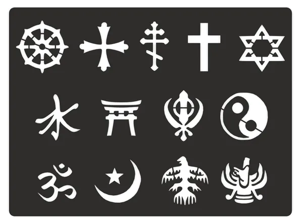 Gabarit des symboles religieux, façon Civilization V