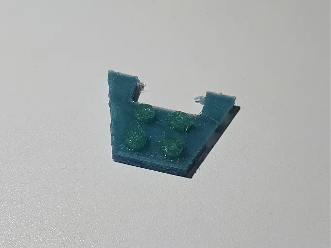 Brick Wedge Plate 3x4 with Stud Notches