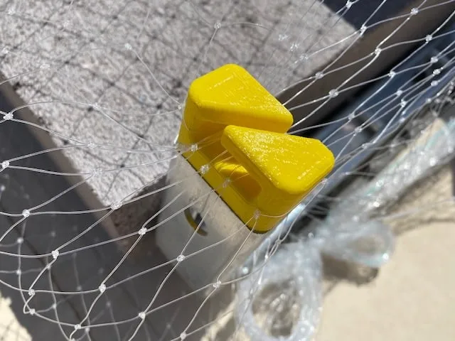 End Cap Netting Attachment
