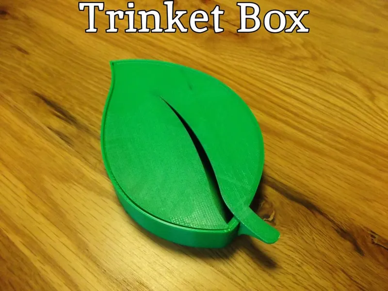 Leaf Trinket Box