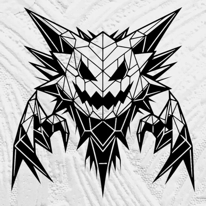Geometric Low Poly Haunter