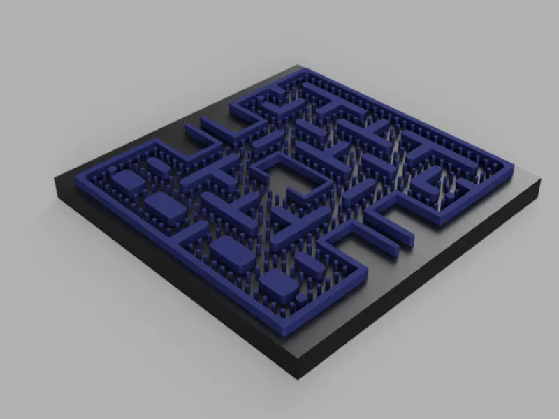 Pac Man Maze Coaster