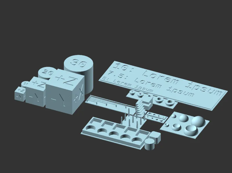 Customizable all in one 3D Printer test [OpenSCAD]