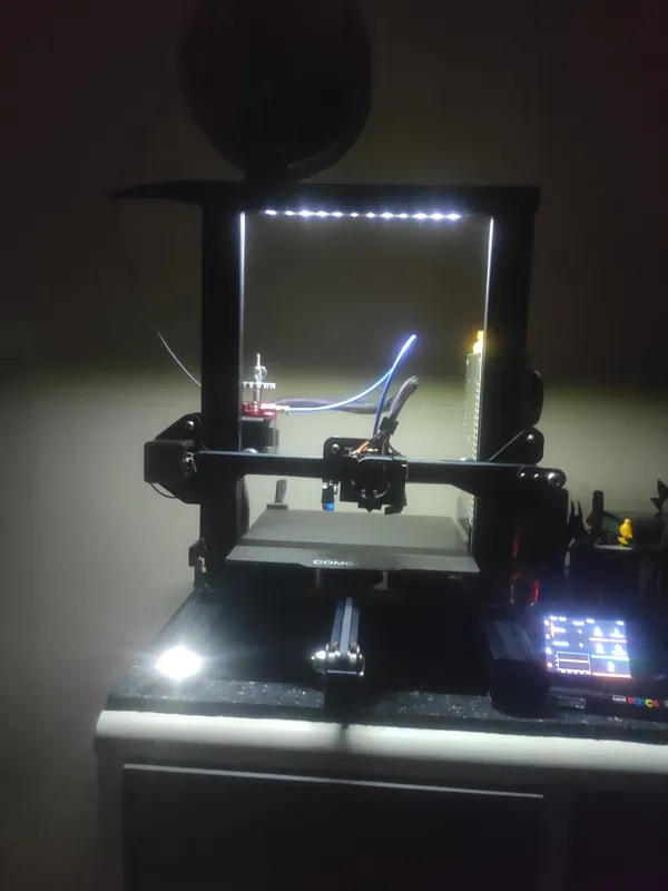 ENDER 3 led bar with push button 4040