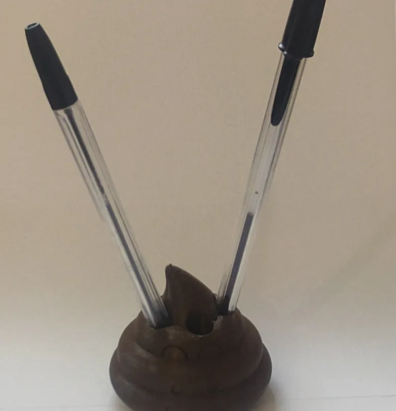 Poo pen holder 