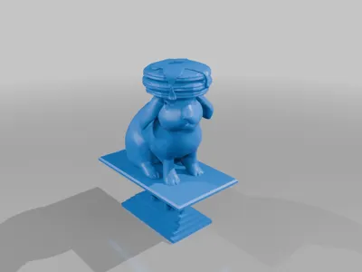 Pancake Bunny Trophy