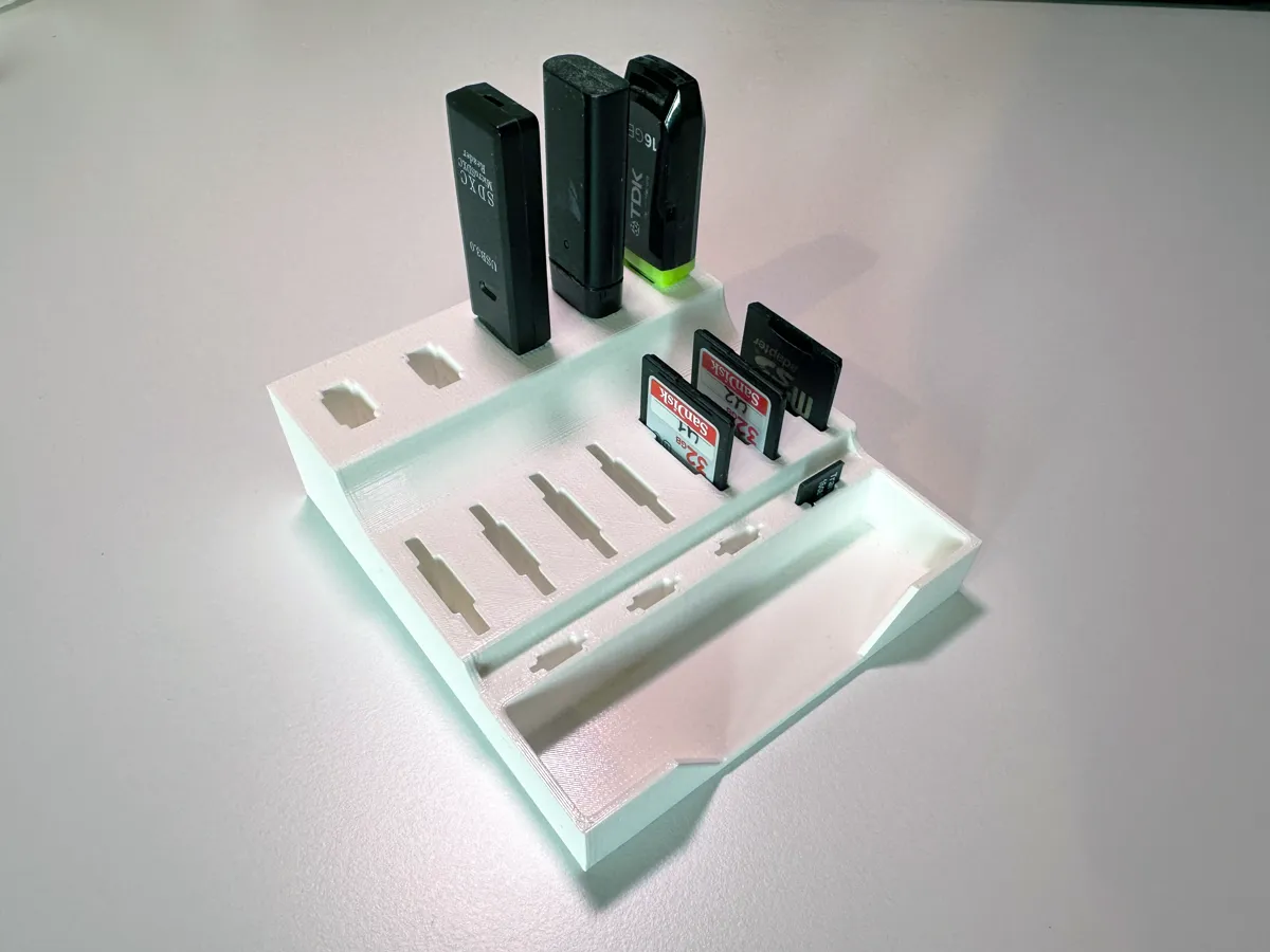 Range-cartes SD et clés USB