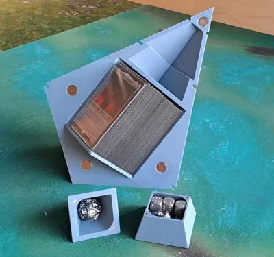 Dice box and Deck base