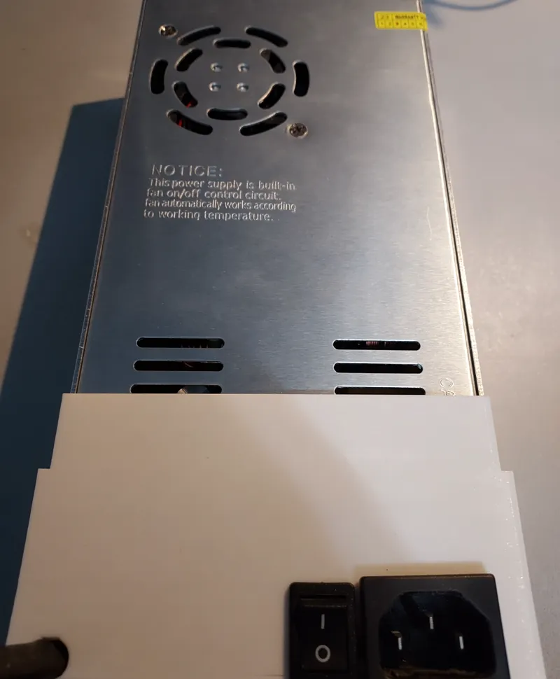 Power supply case
