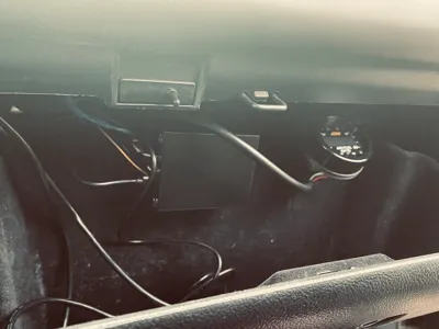Simple Glove Box Gauge Pod 