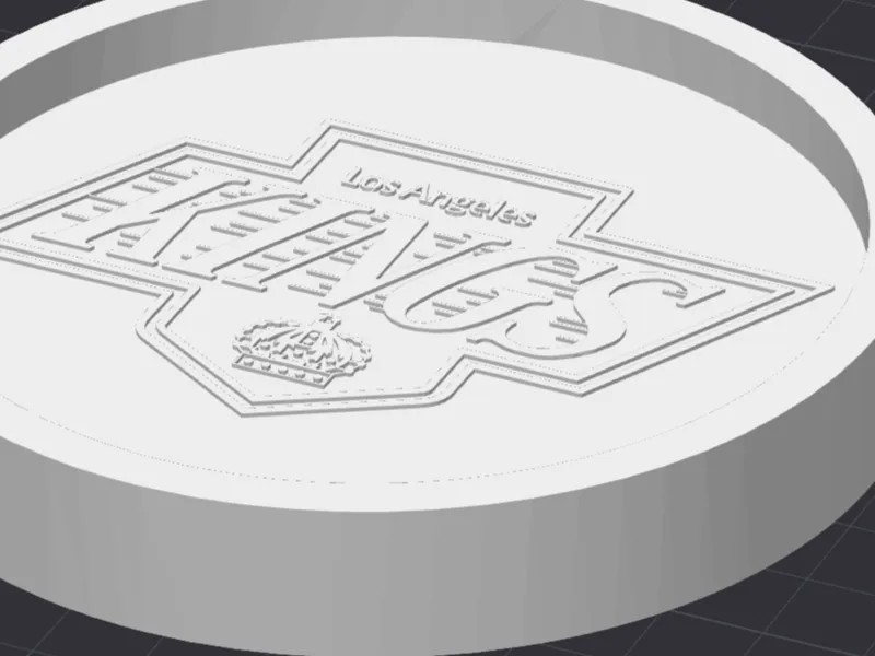 LA Kings coaster