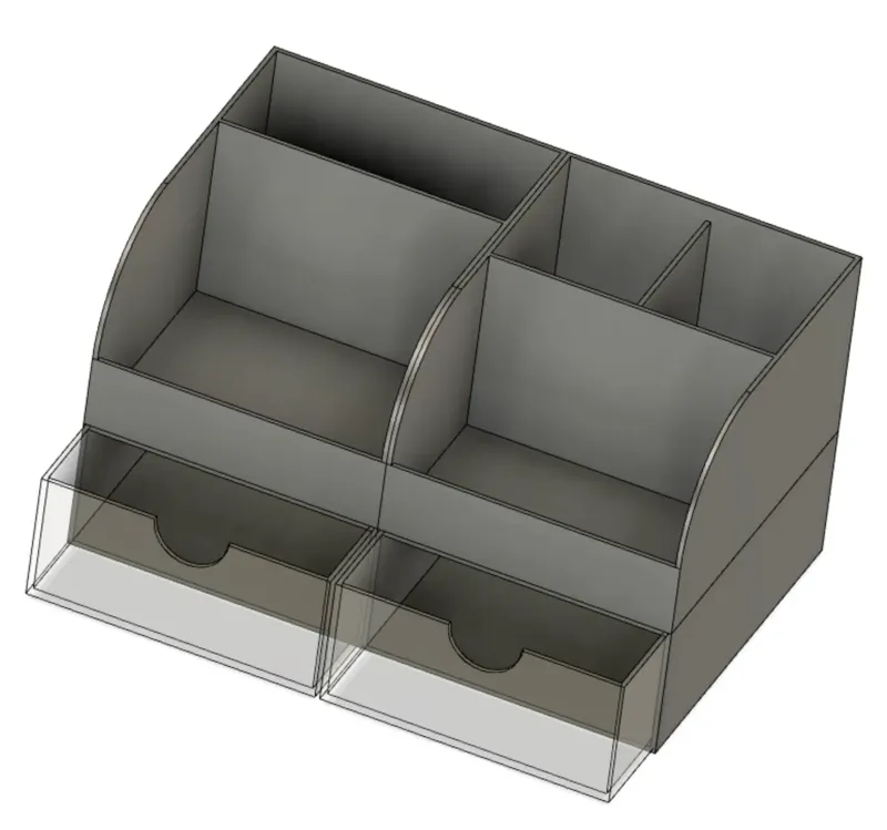 Stationary Supply Container