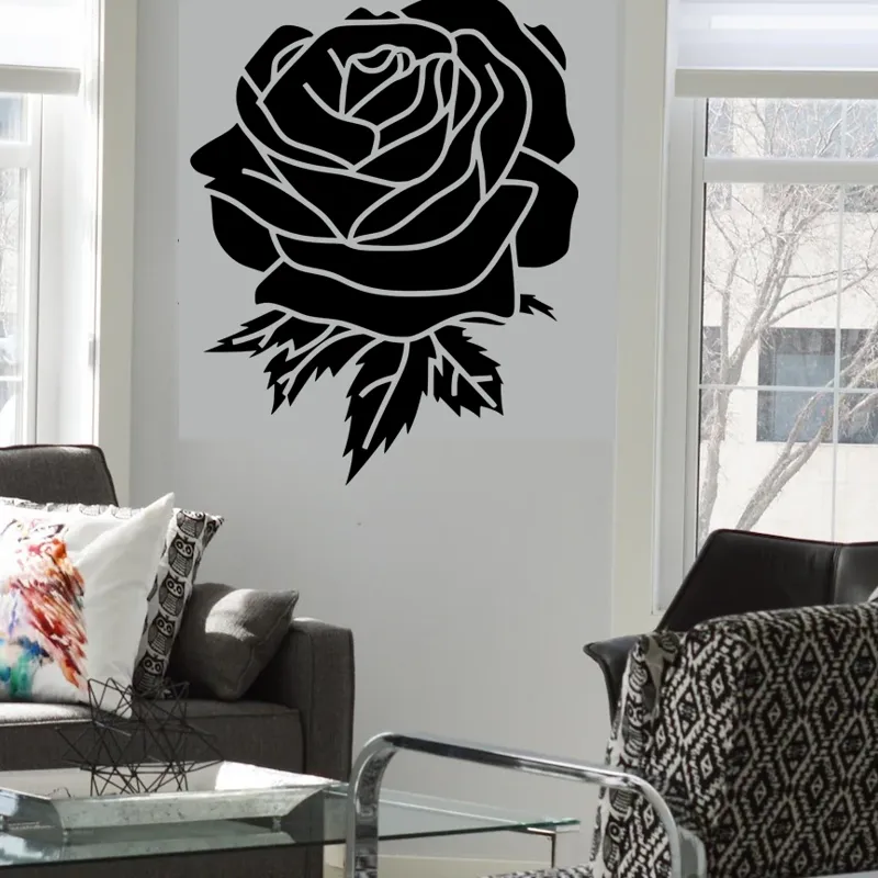 wall art rose