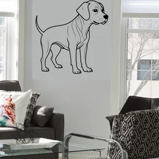 wall art dog
