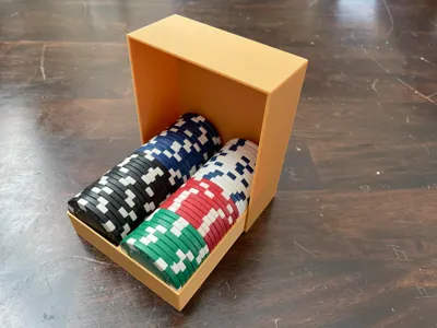 Mini Poker Chip Case