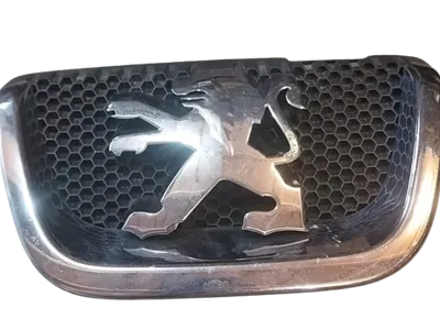 Front Grill Badge Emblem PEUGEOT