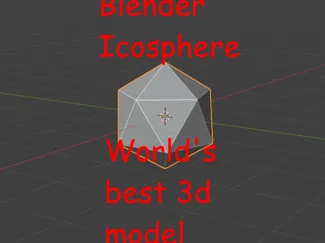 Blender Icosphere