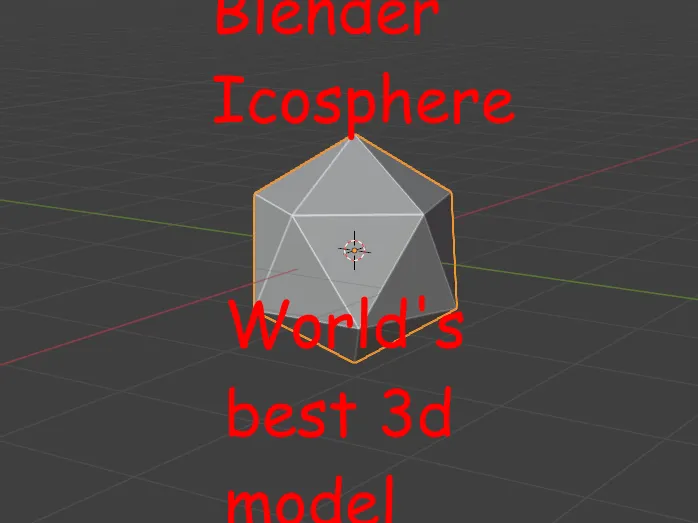 Blender Icosphere
