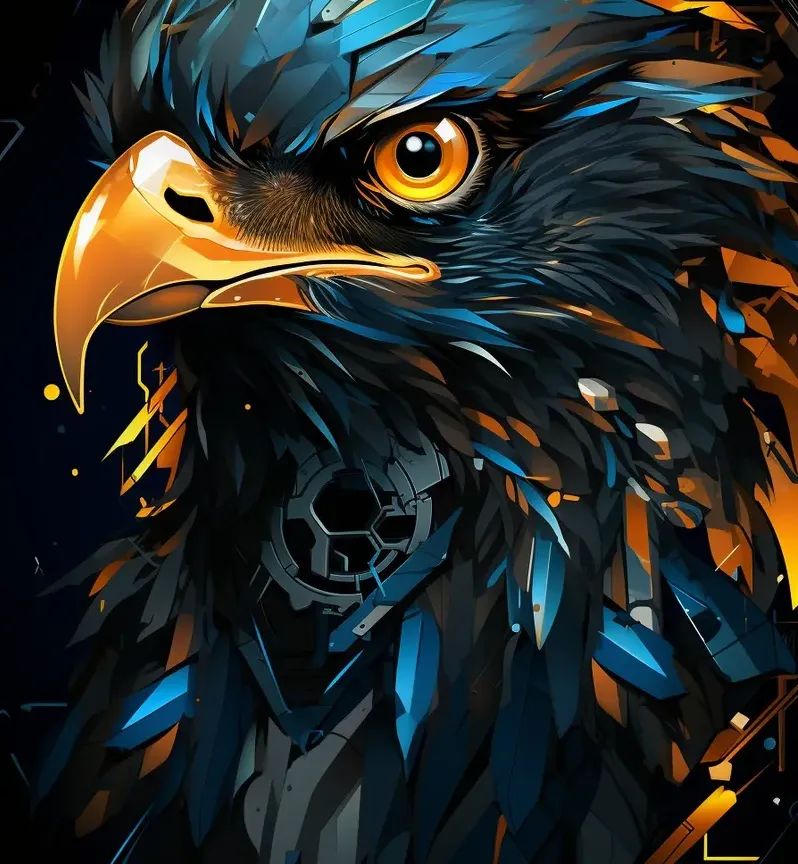 Eagle Head Hueforge