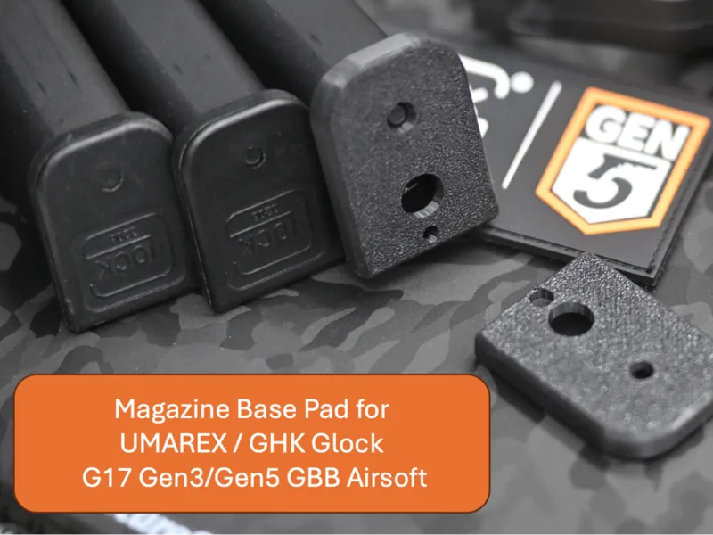 Magazine Base Pad for Umarex / GHK Glock 17 