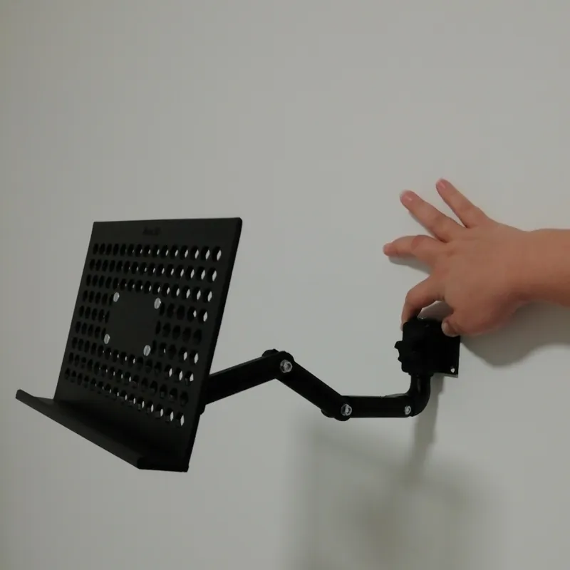 Support clavier articulé
