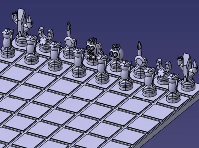 3d Printed Chess Figures Makerworld