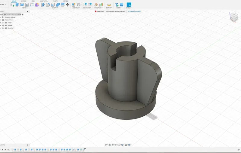 wing nut M6x1