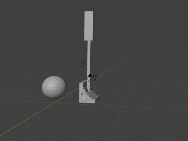 low-poly golf club and golf ball! 