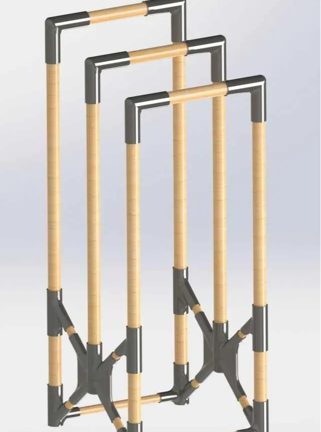 Standing Towel Rack 2/2 model