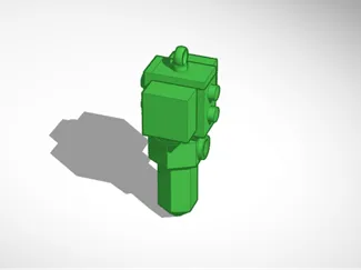 skylanders trap team hammer trap keychain