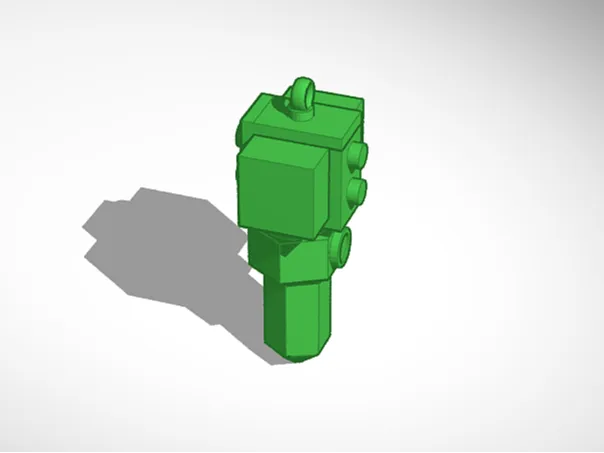 skylanders trap team hammer trap keychain