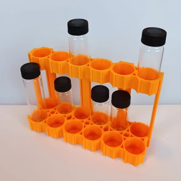 Socles modulaires pour flacons d'échantillon 27,5 mm