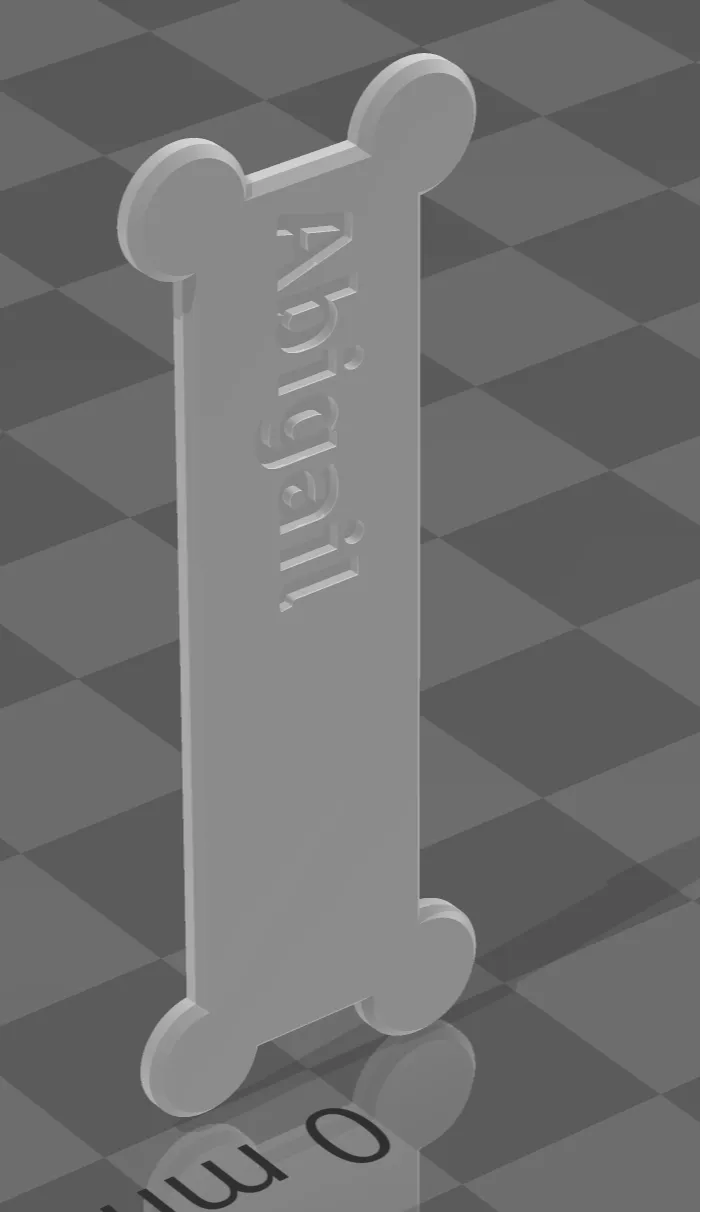 Abigail nametag