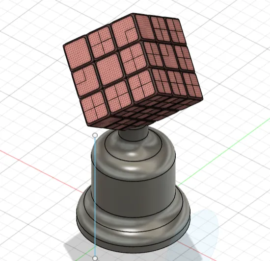 Rubiks Cube Trophy