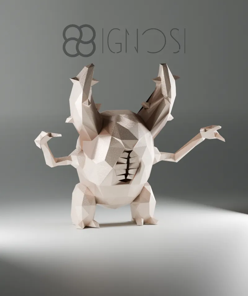 (#127) Pinsir Low Poly
