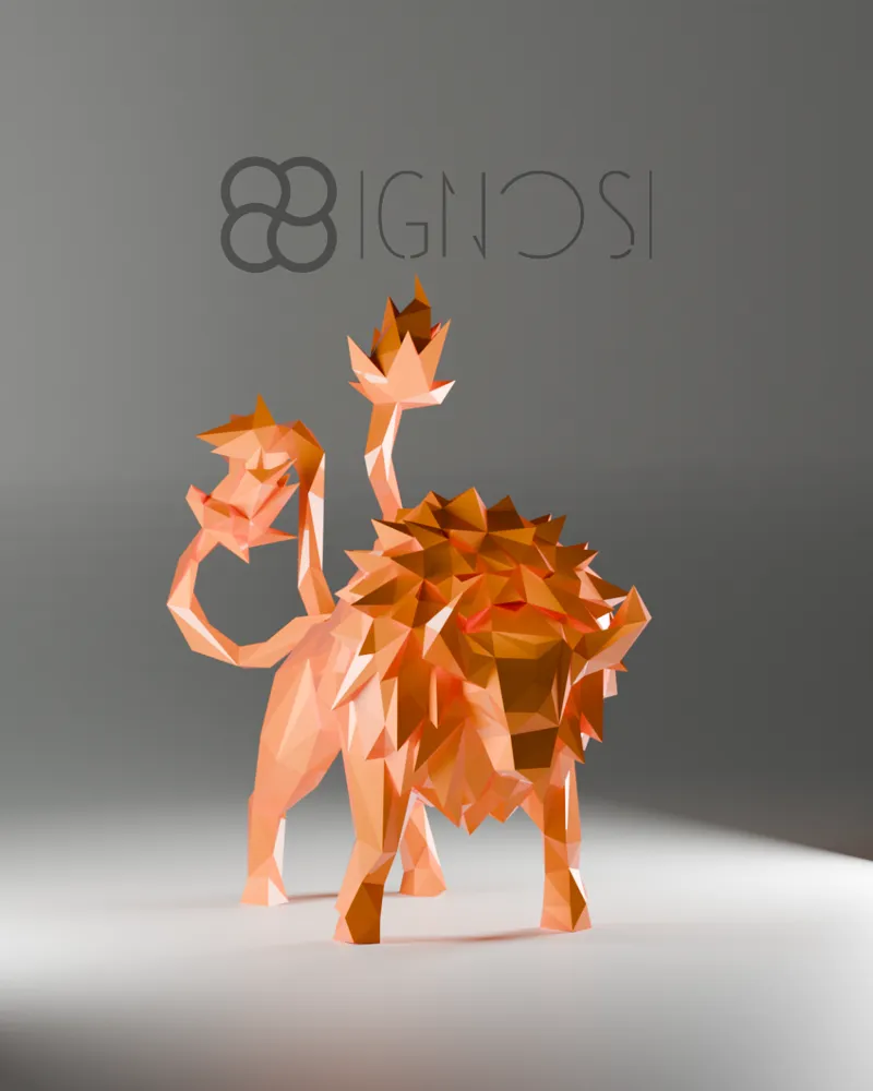 (#128) Tauros Low Poly
