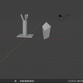 little crystal with a stand!
