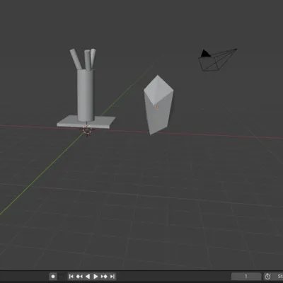 little crystal with a stand!