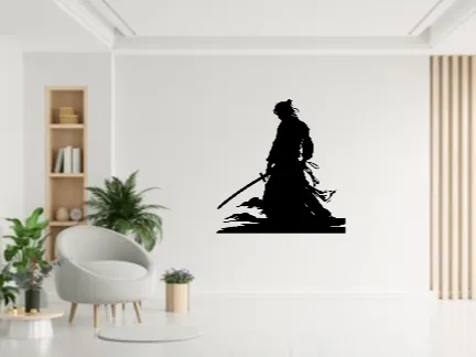Samurai wall art