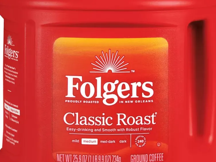 Folgers tin lid