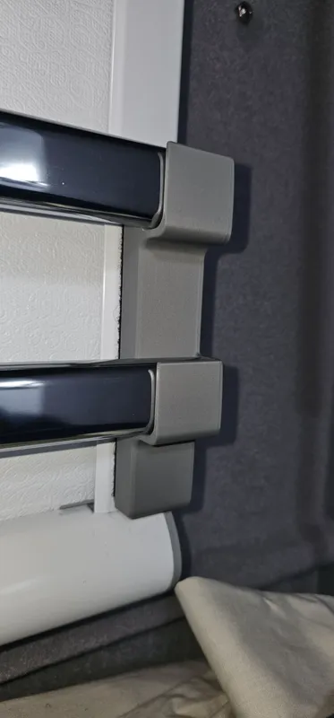 Caravan window bar bracket