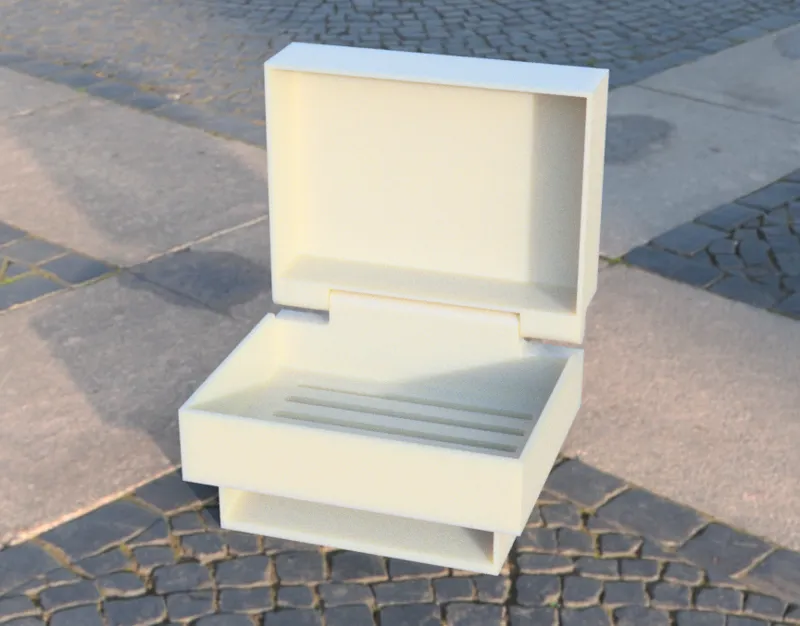 Soap Container with Drainage