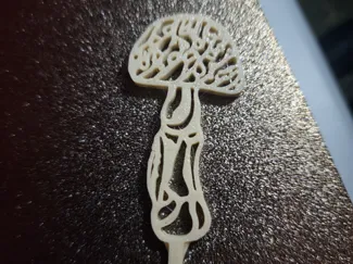 Reinforced Mushroom Hair Pin
