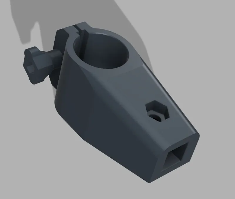 Square tube clamp/joint