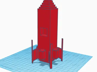 Minecraft Galacticraft Tier 2 rocket